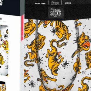 Boxer American Socks Tiger King