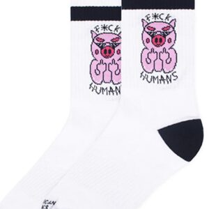 Calcetines American Socks F*ck Humans Mid High