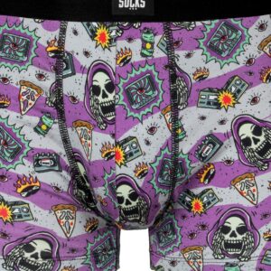 Boxer American Socks Horror Time