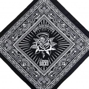 Bandana American Socks Black